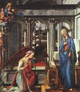 Fra Filippo Lippi The Annunciation   ttt oil painting picture wholesale